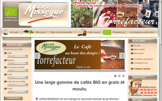 cafes-missegue.com website preview