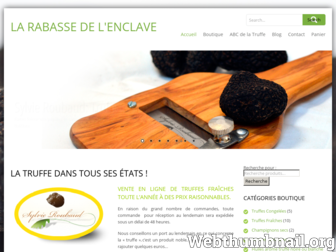 truffe-enclave.com website preview