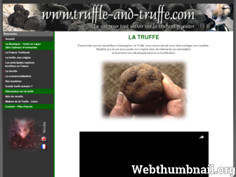 truffle-and-truffe.com website preview