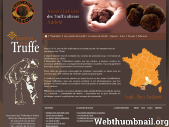 aude-truffes.com website preview