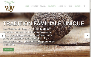 truffes-du-roy.com website preview
