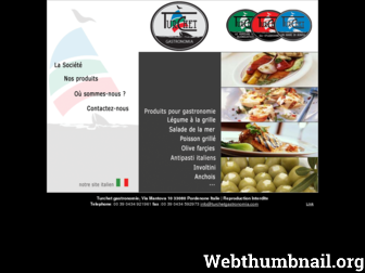 gastronomie-italienne.net website preview