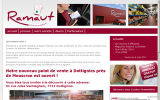 ramaut.be website preview