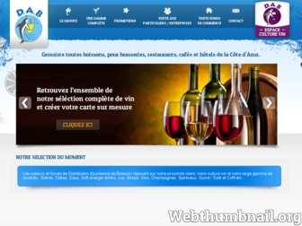 dab-boissons.fr website preview