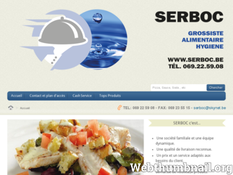 serboc.be website preview