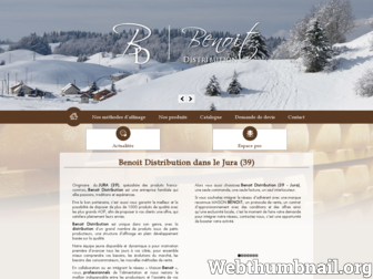benoit-distribution-france.com website preview