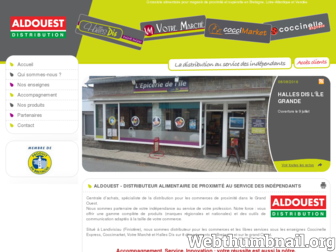 aldouest.bzh website preview