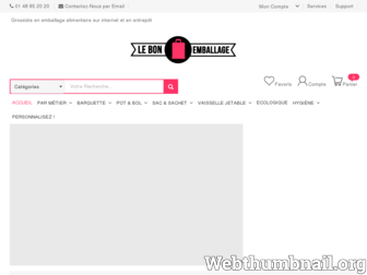 lebonemballage.com website preview