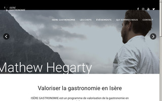 iseregastronomie.fr website preview