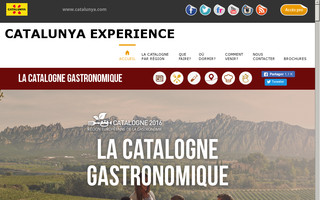 gastronomie.catalunyaexperience.fr website preview