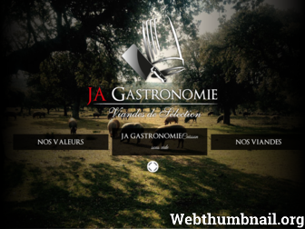 jagastronomie.com website preview