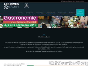 salon-vins-gastronomie-bourges.com website preview