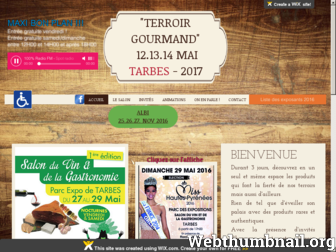 gastronomie-tarbes.fr website preview