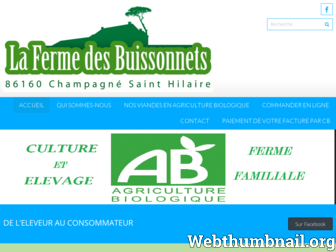 ferme-des-buissonnets.fr website preview
