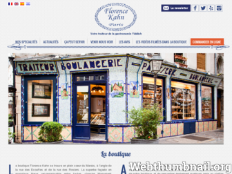 florence-kahn.fr website preview