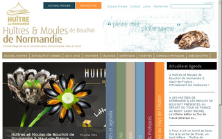 huitres-normandie.com website preview