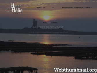 huitres-st-vaast.com website preview