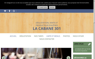 degustation-huitres-cabane301.fr website preview