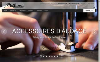 matlama.fr website preview