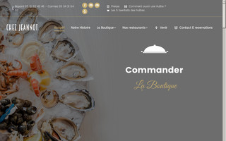 chezjeannot-restaurant.fr website preview