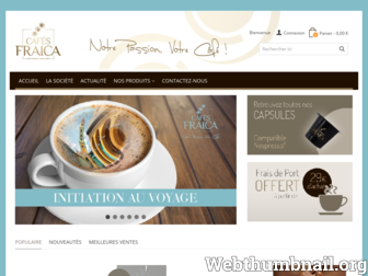 boutique-cafes-fraica.fr website preview