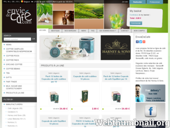 enviedecafe.com website preview
