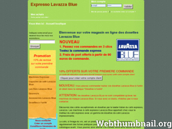 dosettes-expresso.fr website preview