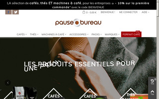 pauseobureau.fr website preview