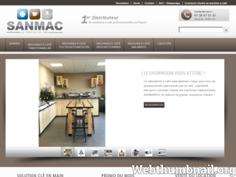 machines-cafe-professionnelles.fr website preview