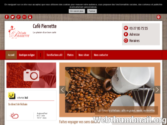cafe-pierrette-nord.fr website preview