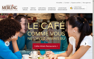 cafesmerling.fr website preview
