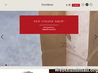 cafe-tasse.com website preview