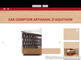 comptoir-artisanal-aquitaine.fr website preview