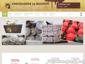 chocolaterie-laruchette.com website preview