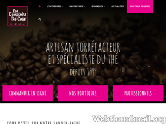 comptoirs-the-cafe.com website preview