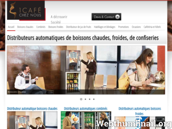1cafecheznous.fr website preview