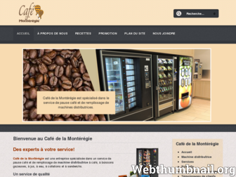 cafedelamonteregie.com website preview