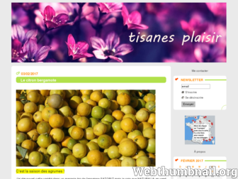 tisanesplaisir.hautetfort.com website preview