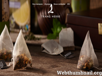 transherb.com website preview