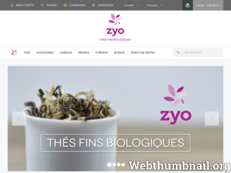 zyotea.com website preview