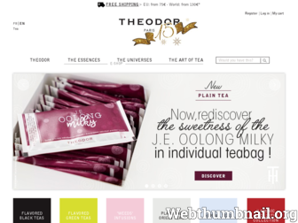 theodor.fr website preview