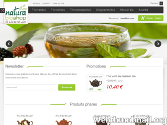 naturabioshop.com website preview