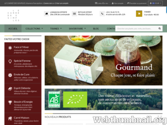 lecarredessimples.com website preview