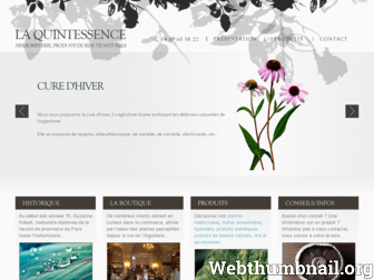 laquintessence.net website preview