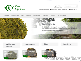 thes-infusions.com website preview