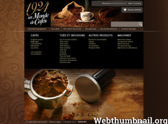 1924lescafes.fr website preview