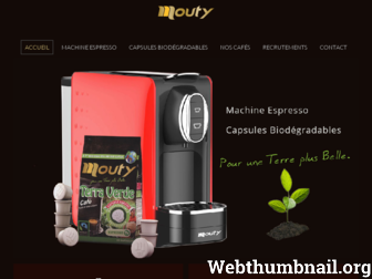 mouty.eu website preview