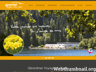 gerardmer-voyagedunjour.fr website preview