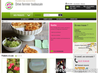 drivefermiertoulousain.fr website preview