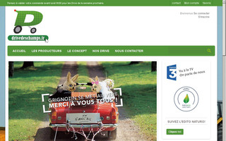 drivedeschamps.fr website preview